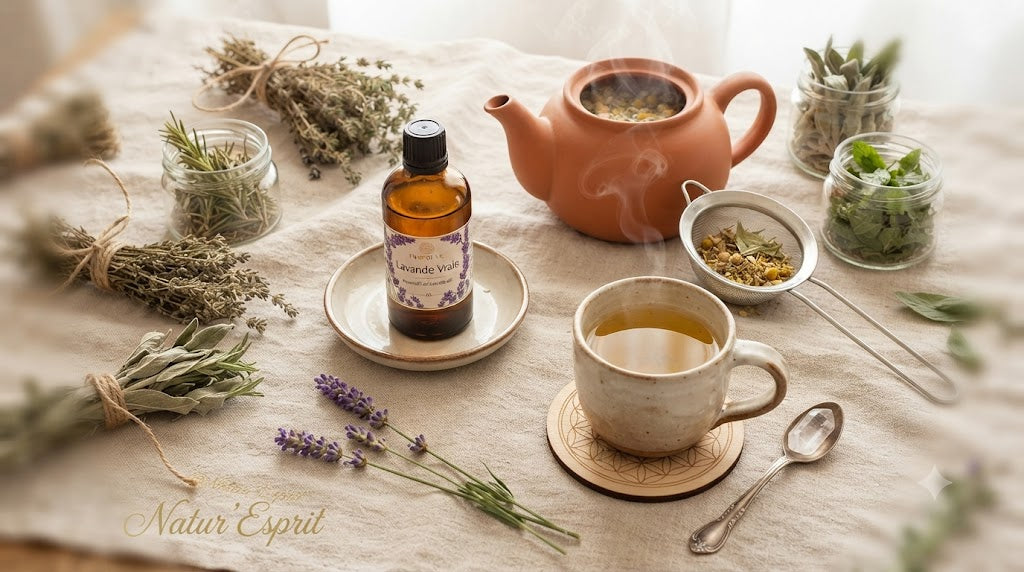 Phytothérapie : le pouvoir des plantes en infusion, tisane et huile essentielle