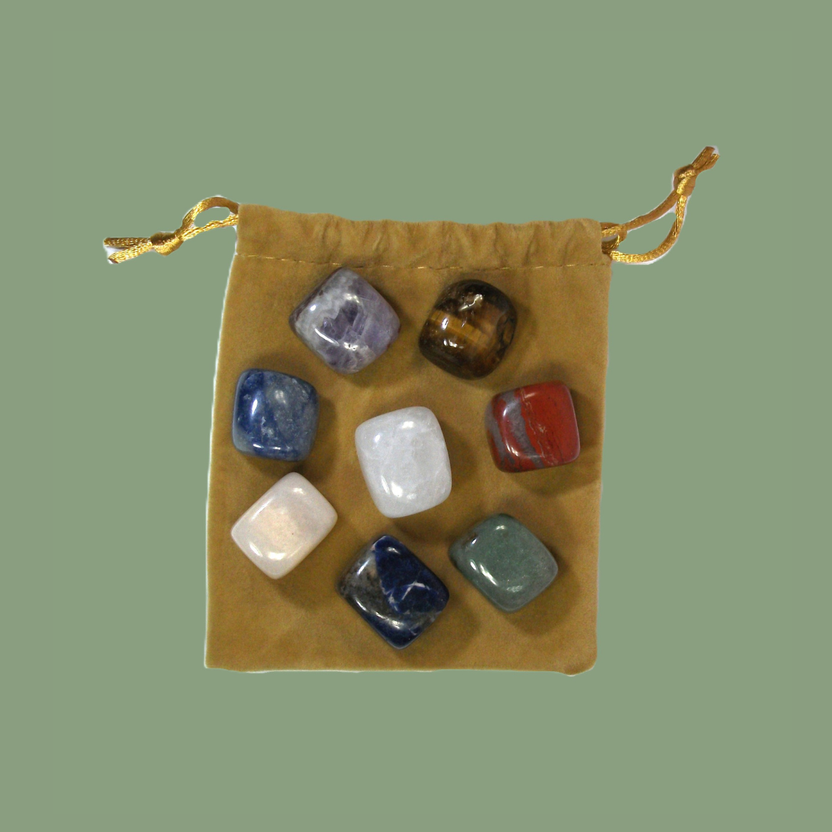 7 Pierres Roulées « Équilibrage des Chakras »