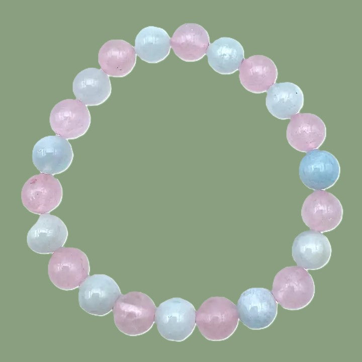 Bracelet Lithérapie « Équilibre Amoureux »
