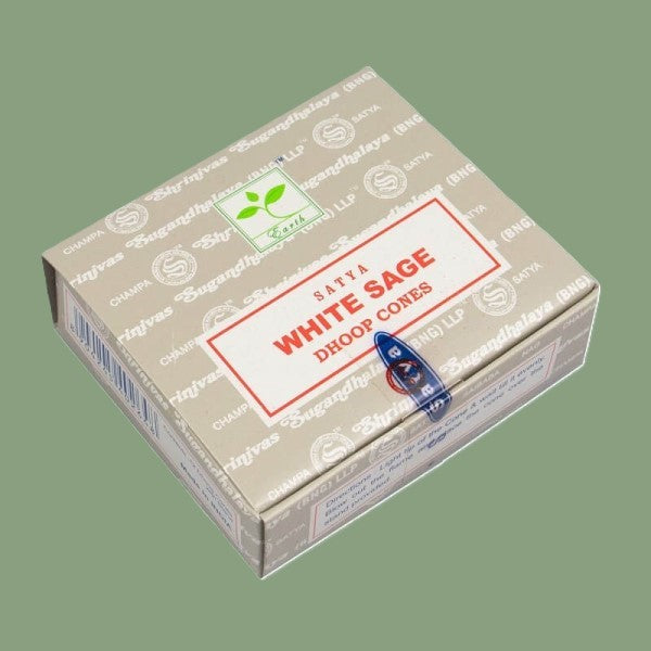 Cônes d'Encens Naturel White Sage (Sauge Blanche) – Satya