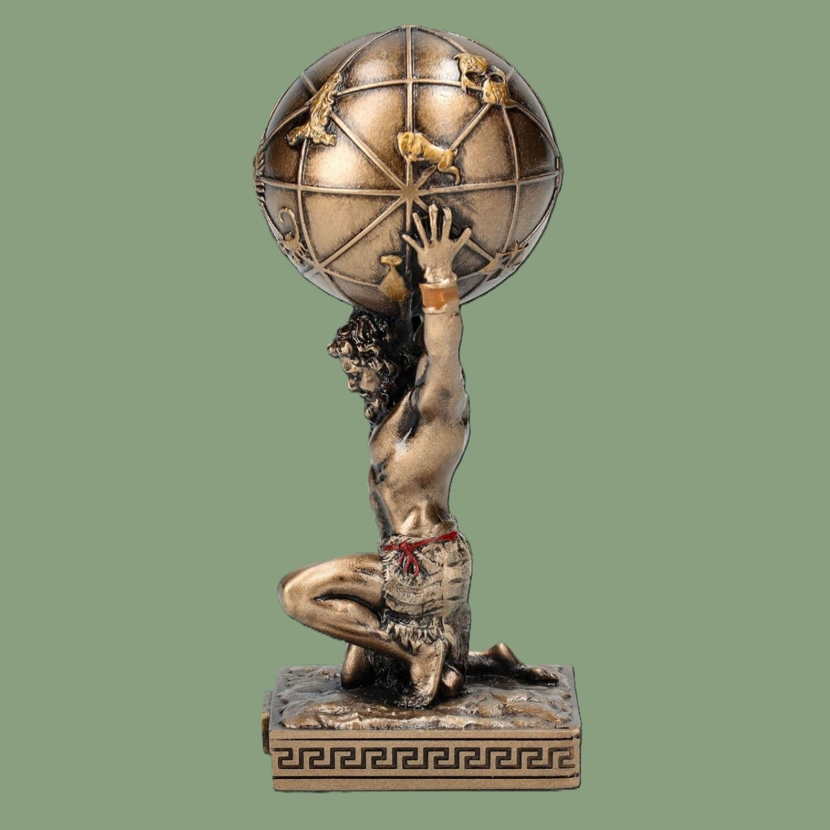 Figurine d’Atlas (Titan Grec) – Véronèse (9,5 cm)