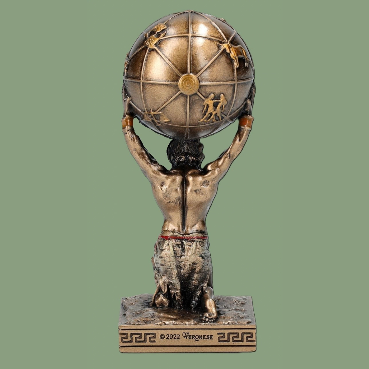 Figurine d’Atlas (Titan Grec) – Véronèse (9,5 cm)