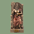 Figurine de Zeus sur le Trône (Dieu Grec) – Veronese (9 cm)