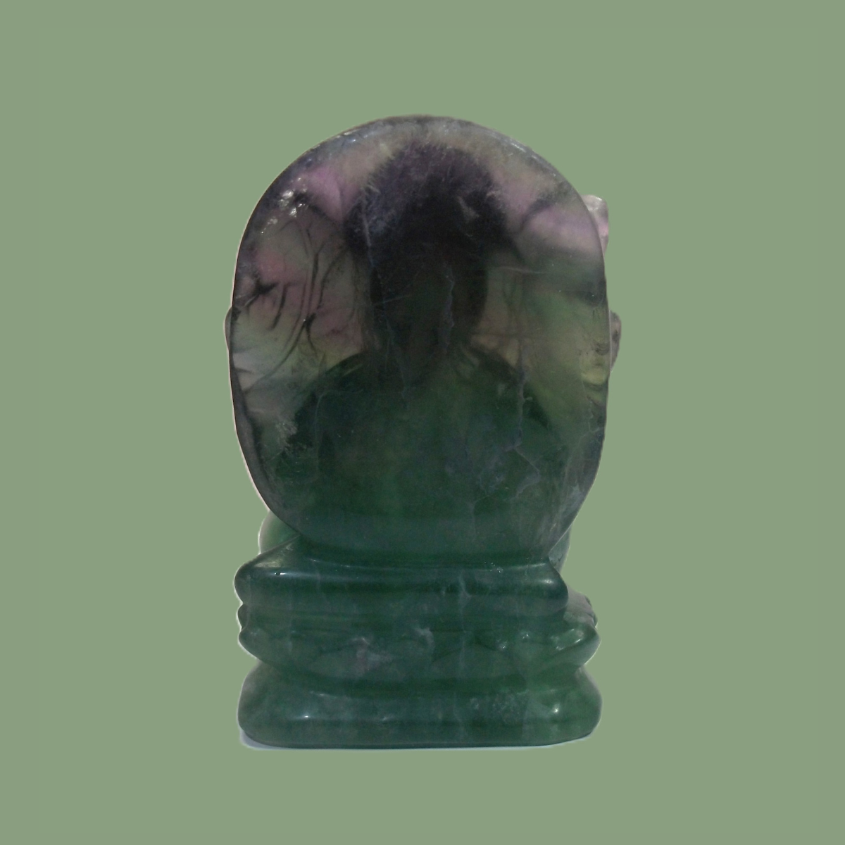 Statuette Ganesh en Fluorine Multicolore