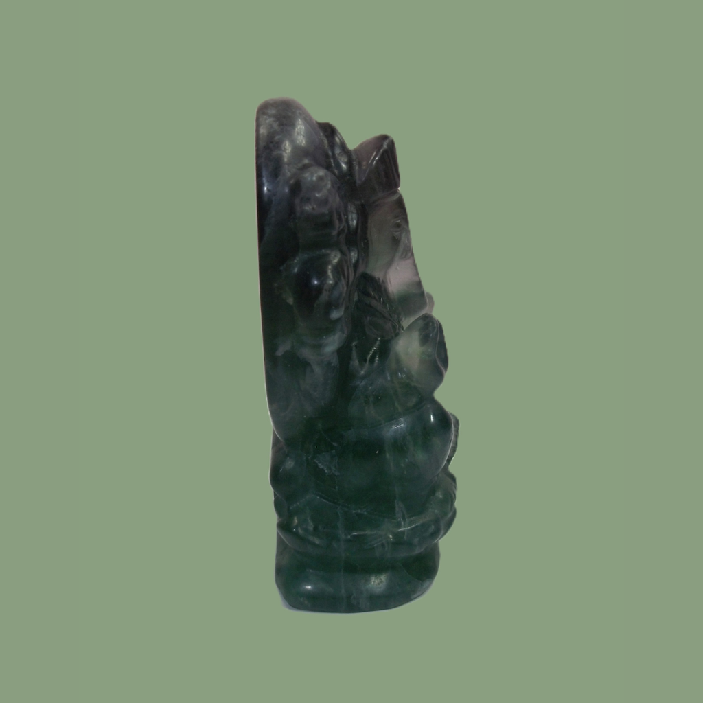 Statuette Ganesh en Fluorine Multicolore