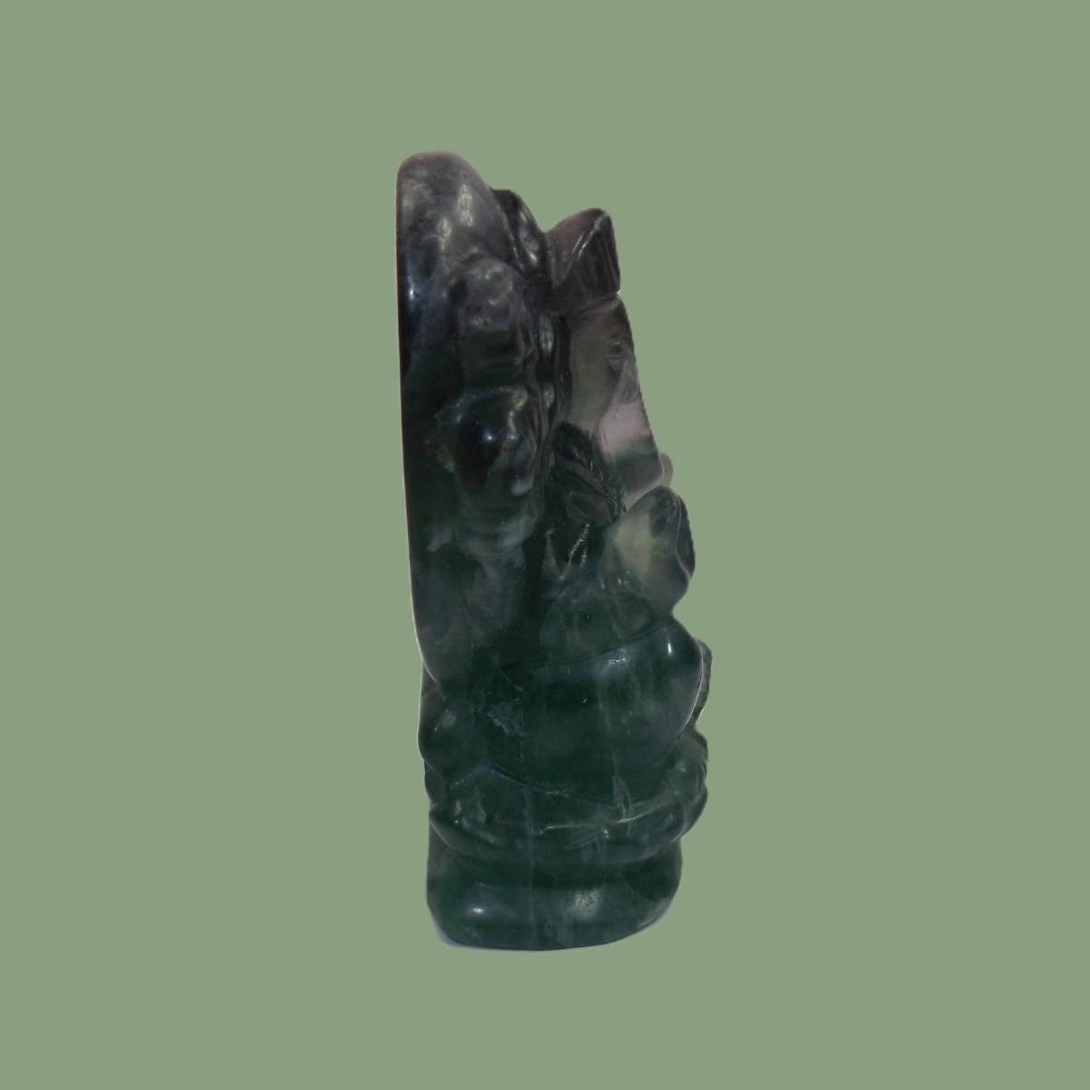 Statuette Ganesh en Fluorine Multicolore