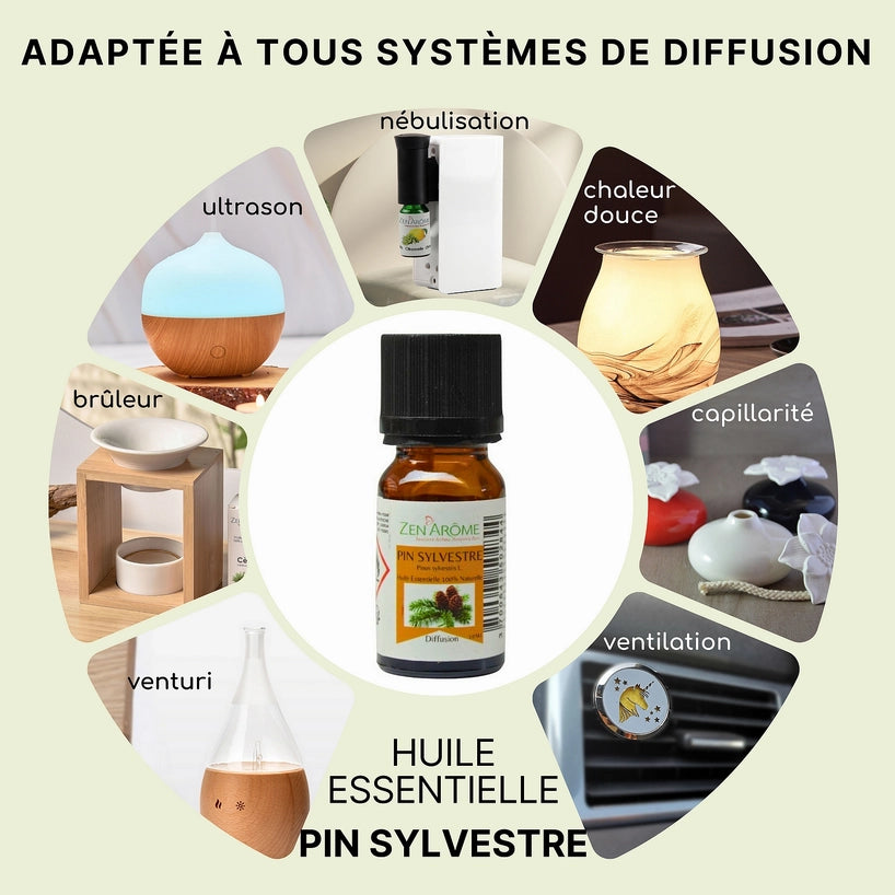 Huile Essentielle Pin Sylvestre — 100% Naturelle — 10ml
