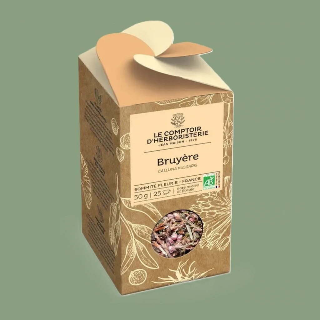Infusion Bruyère Bio – Sommités fleuries (50 g)