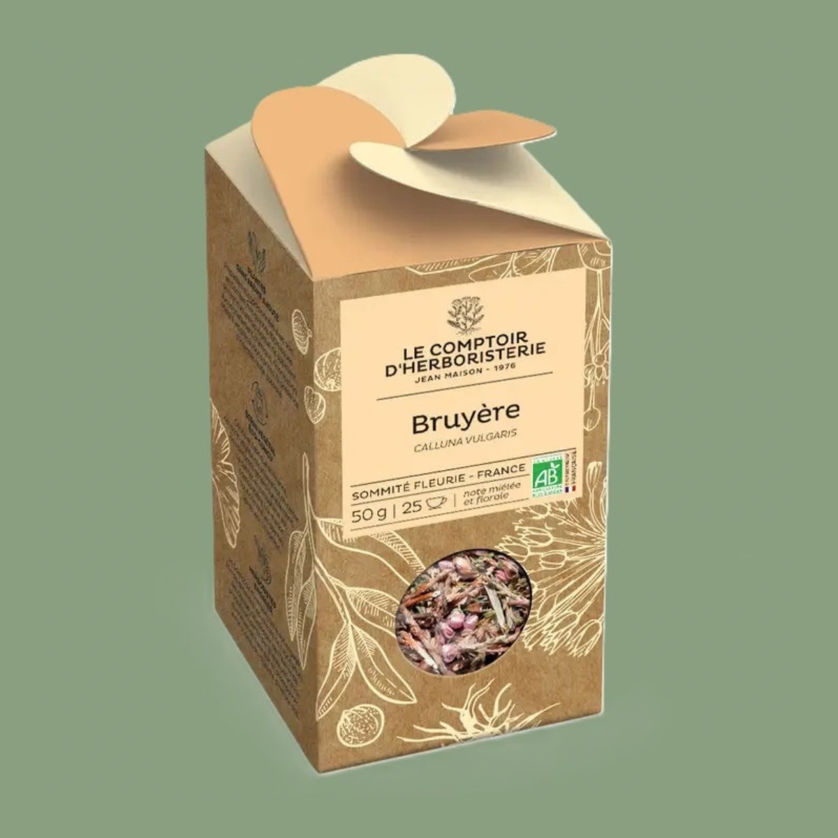 Infusion Bruyère Bio – Sommités fleuries (50 g)