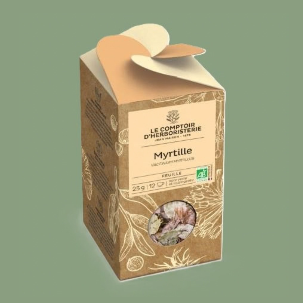 Infusion Myrtille Bio – Feuilles de myrtillier (25 g)