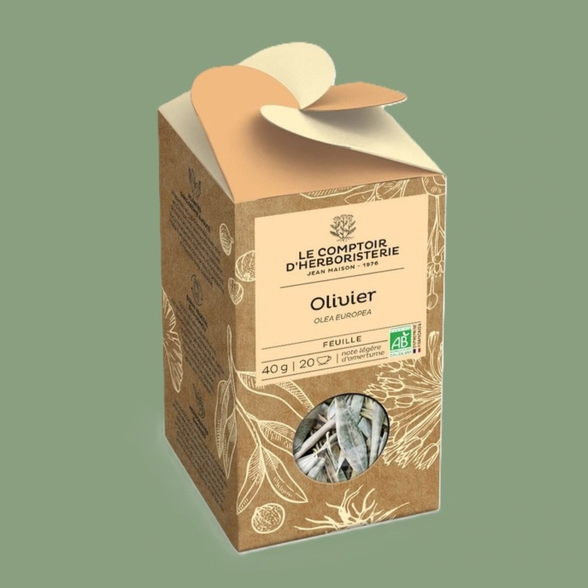Infusion Olivier Bio – Feuilles (40 g)