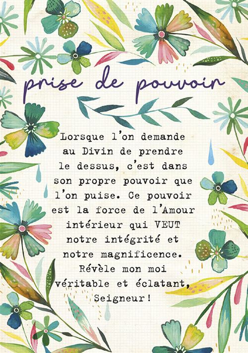 L'offrande naturelle au divin – 52 cartes oracle