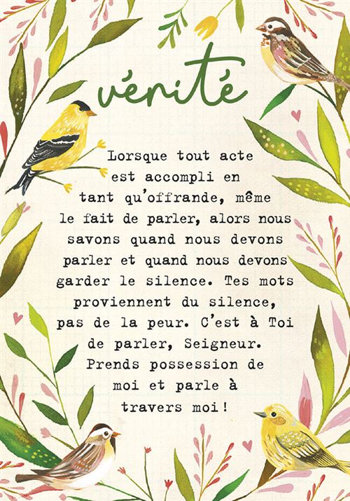L'offrande naturelle au divin – 52 cartes oracle