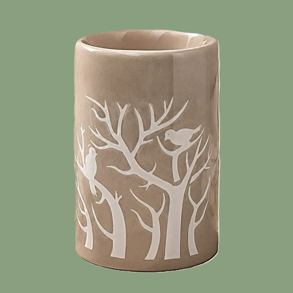Brûleur Cire Parfumée, Huiles et Parfums Treebee Gris