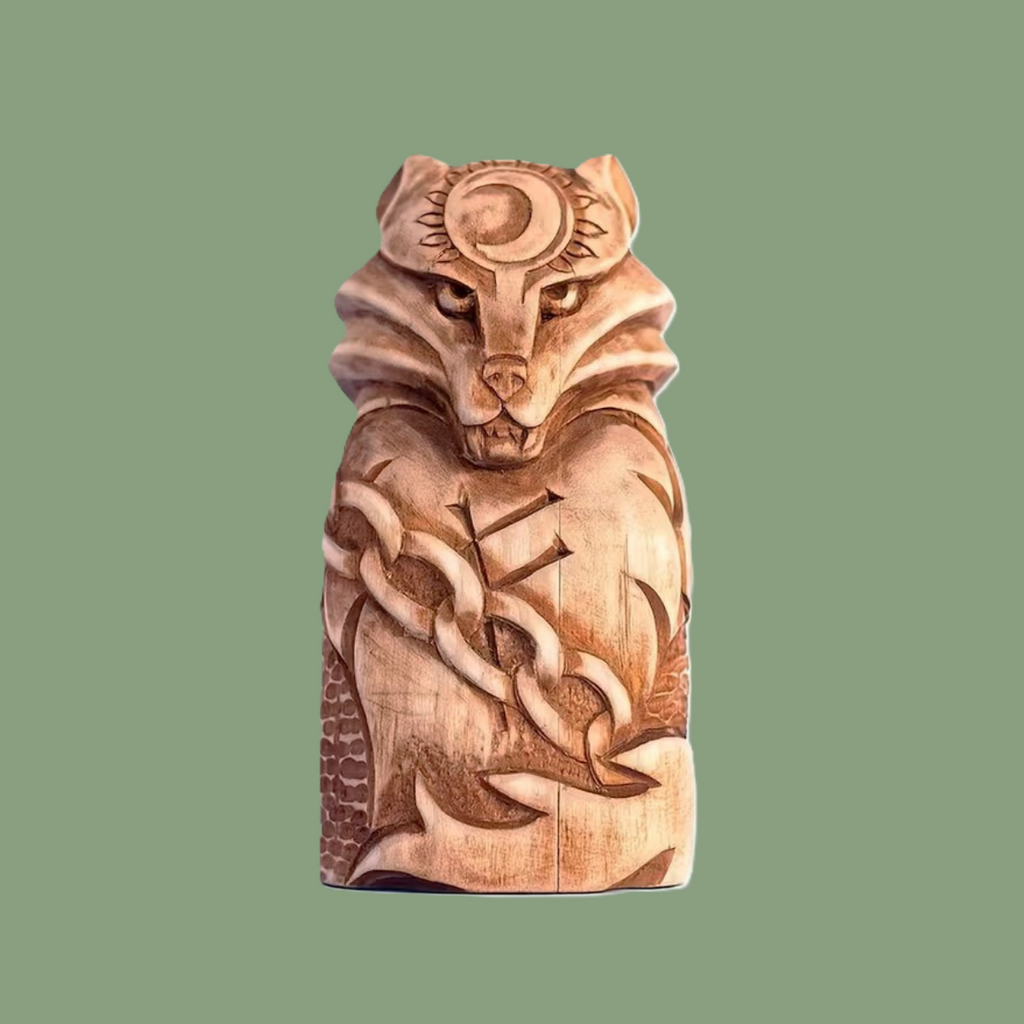 Statuette Viking Fenrir Enchaîné