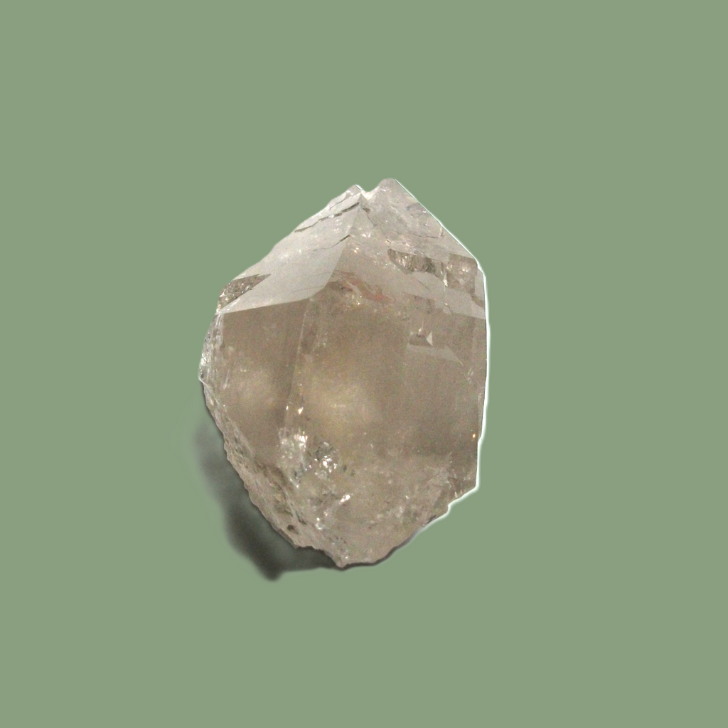 Quartz Fenestré Flottant (Habitus Dauphiné) – Massif de Chamonix
