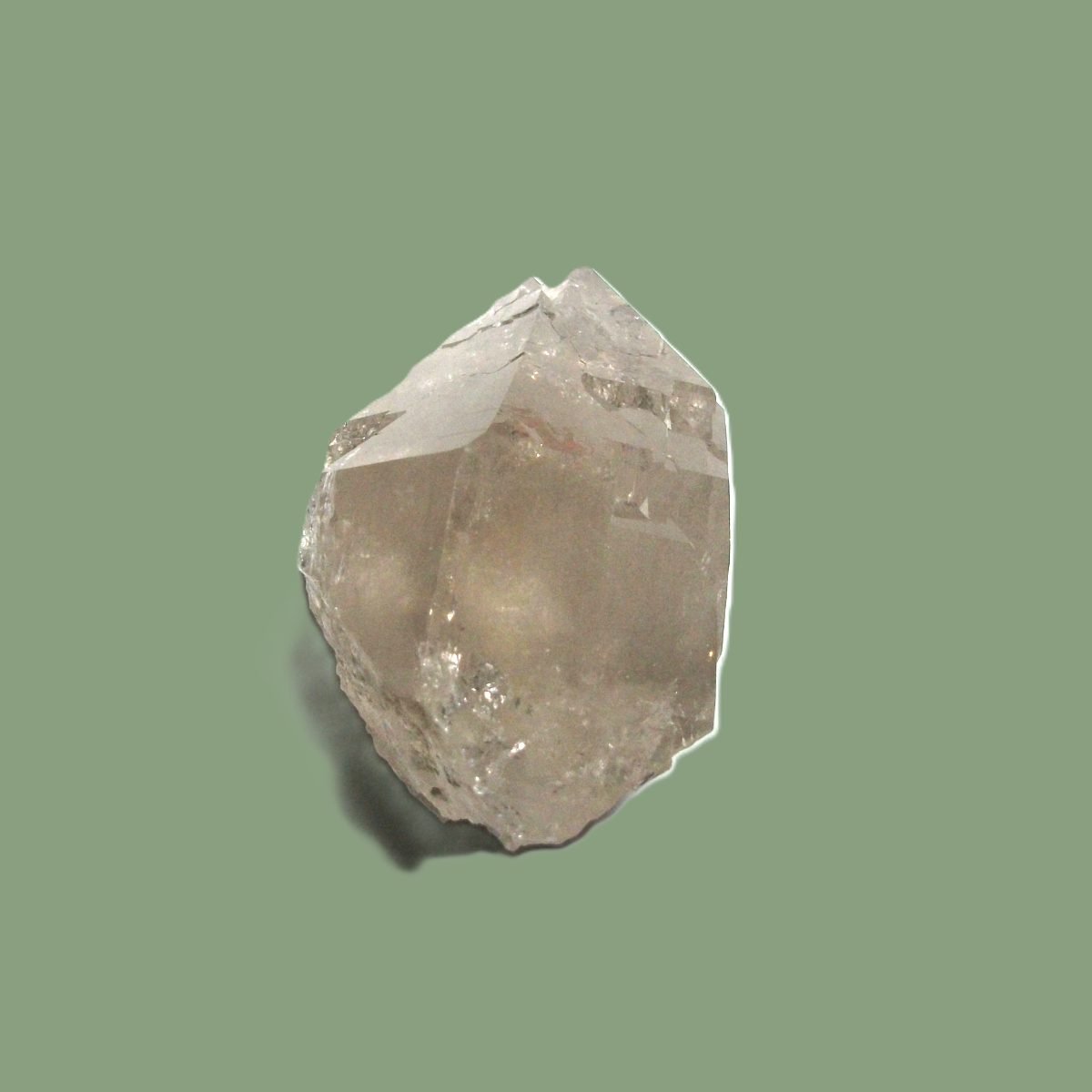 Quartz Fenestré Flottant (Habitus Dauphiné) – Massif de Chamonix