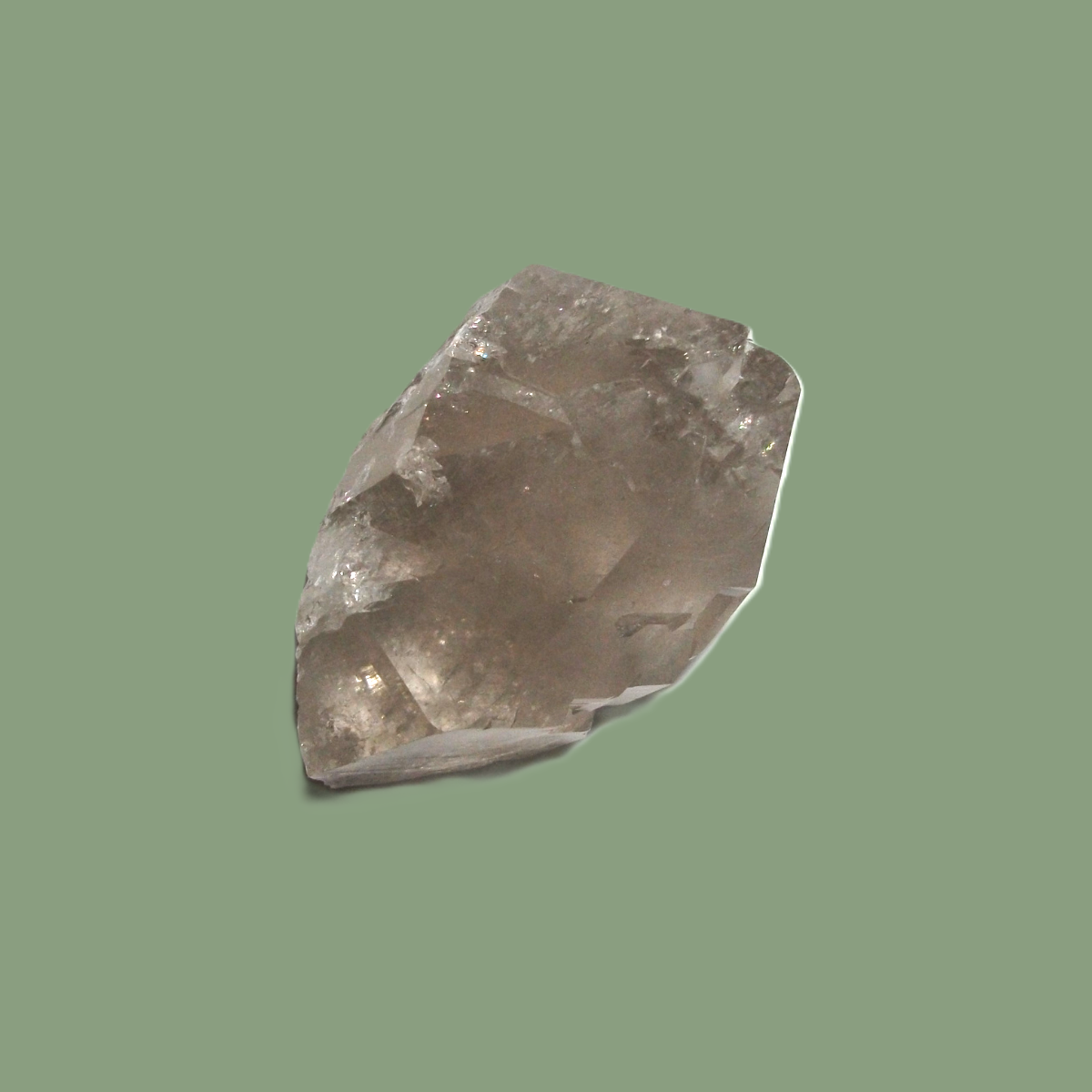 Quartz Fenestré Flottant (Habitus Dauphiné) – Massif de Chamonix