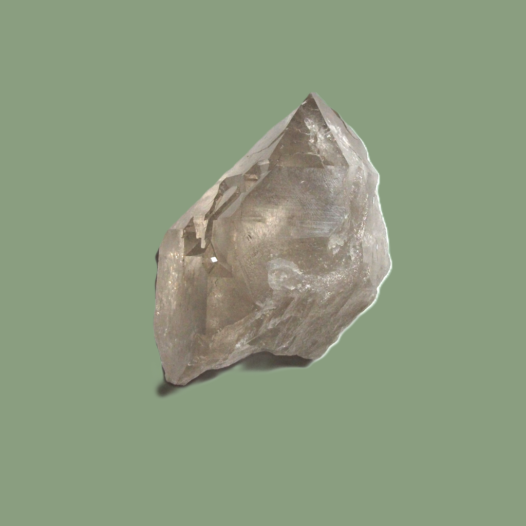 Quartz Fenestré Flottant (Habitus Dauphiné) – Massif de Chamonix