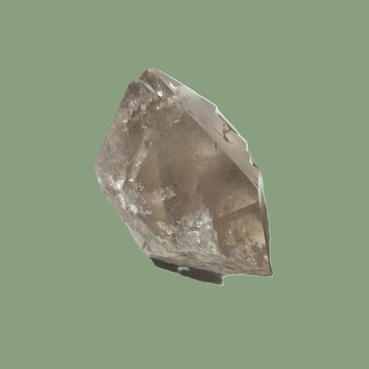 Quartz Fenestré Flottant (Habitus Dauphiné) – Massif de Chamonix