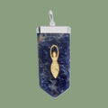 Pendentif en sodalite Gaia