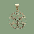Pendentif Merkaba étoile