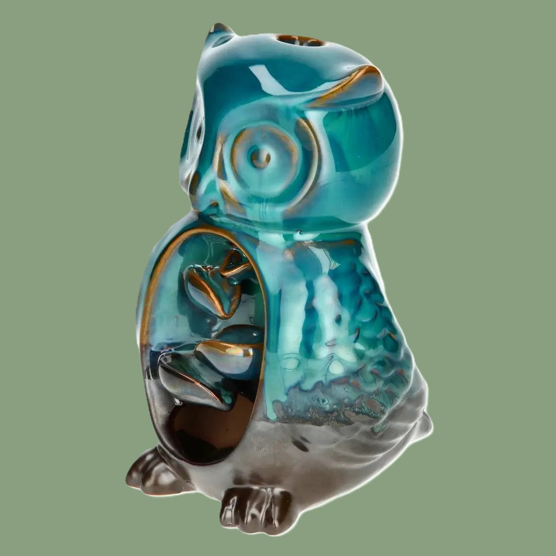 Hibou Porte-Encens « Reflux de Fumée » (Backflow)