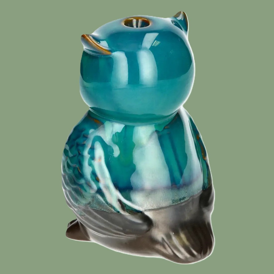 Hibou Porte-Encens « Reflux de Fumée » (Backflow)