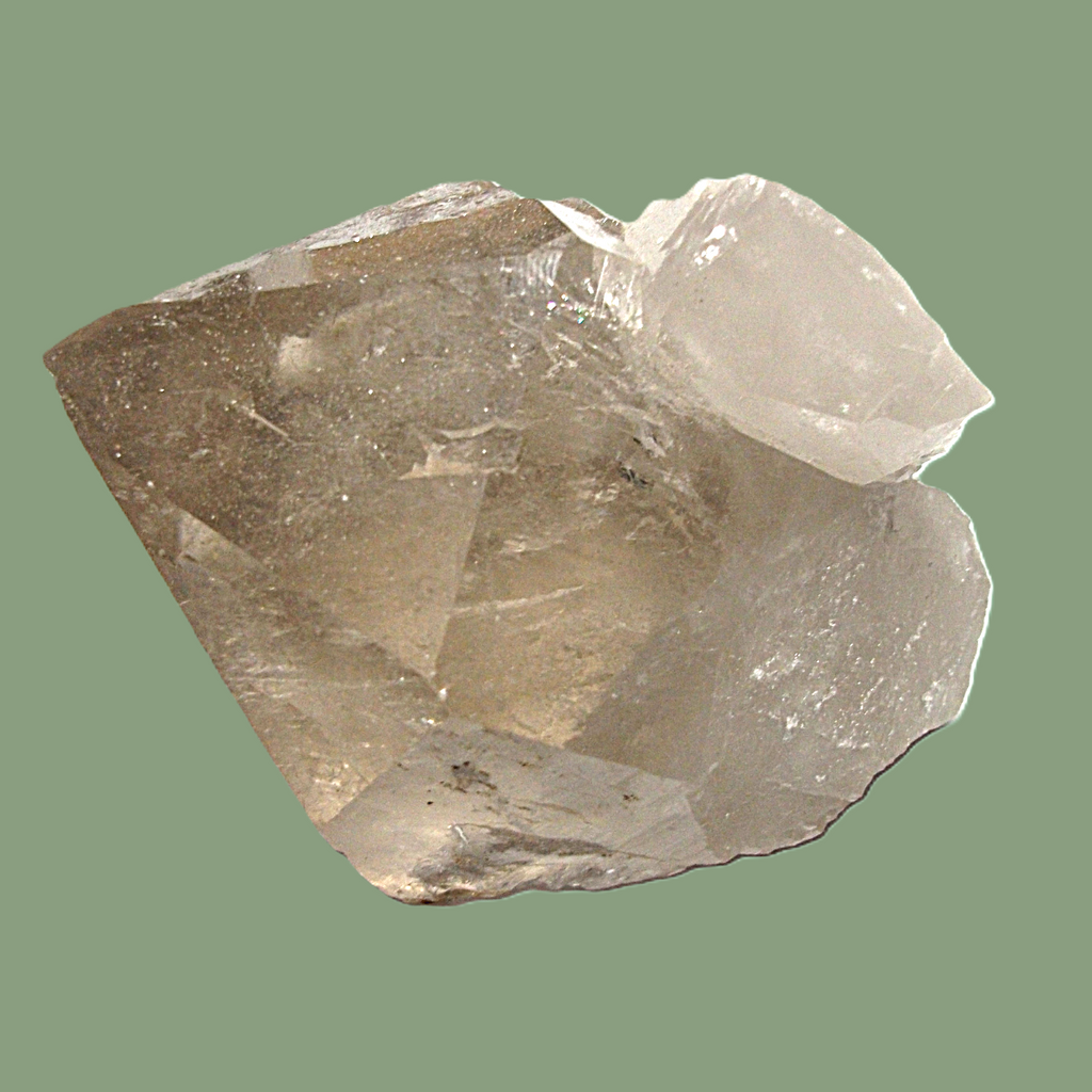 Groupe de Quartz Fumé Clair à Habitus Daupiné – Massif de Chamonix