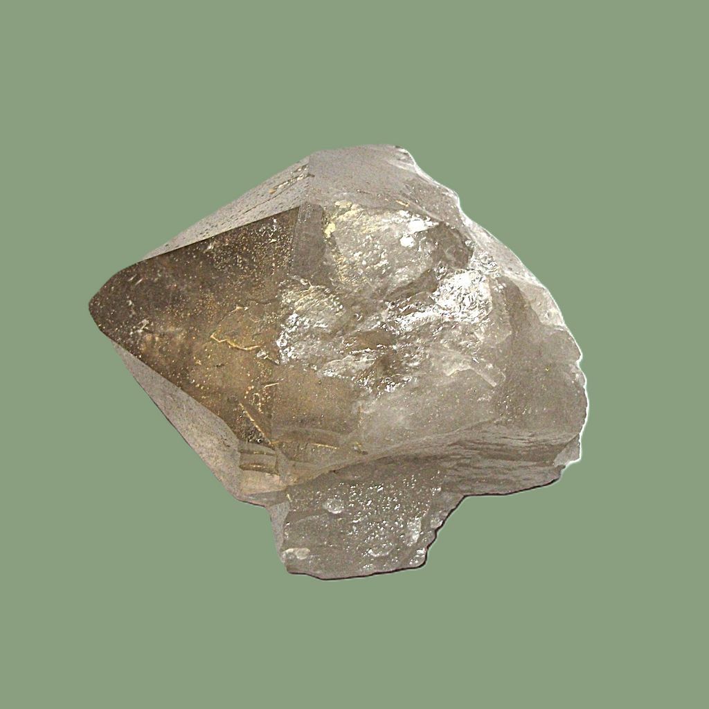 Groupe de Quartz Fumé Clair à Habitus Daupiné – Massif de Chamonix