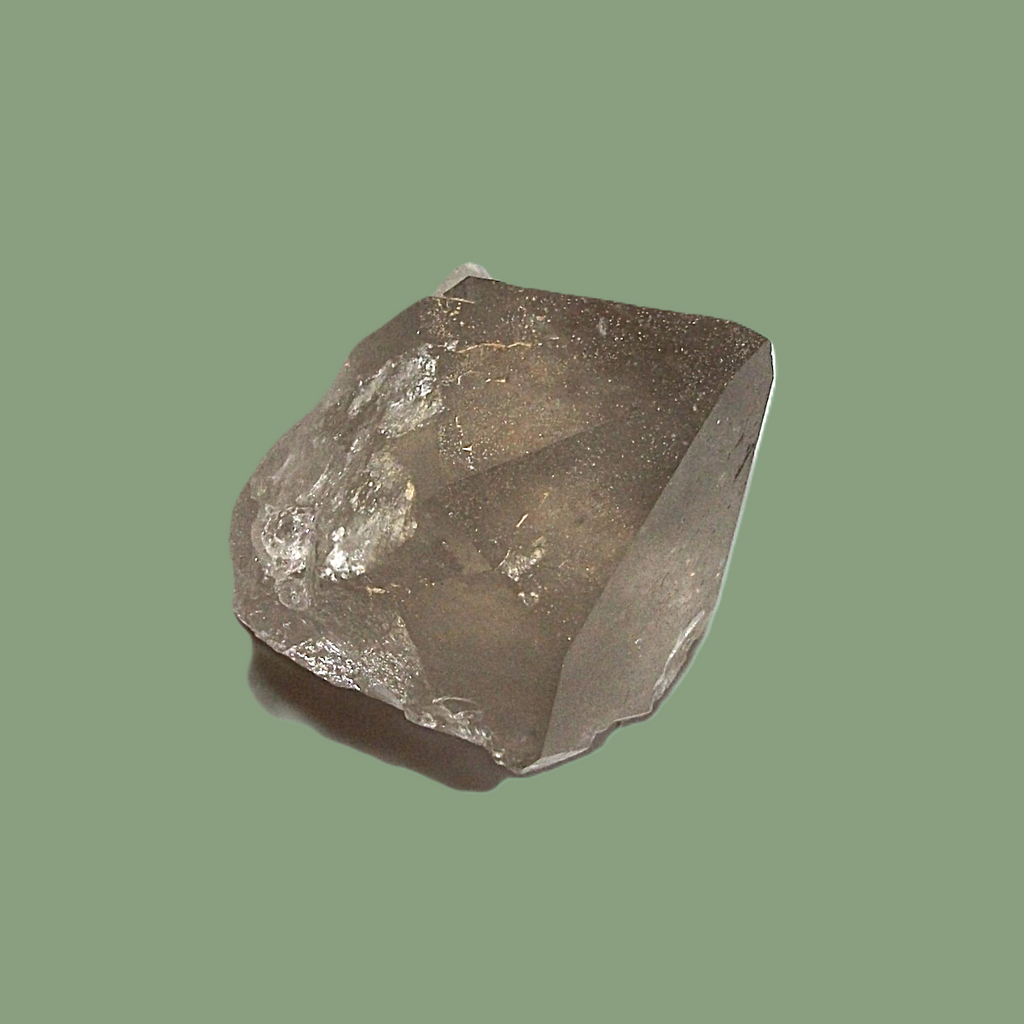 Groupe de Quartz Fumé Clair à Habitus Daupiné – Massif de Chamonix