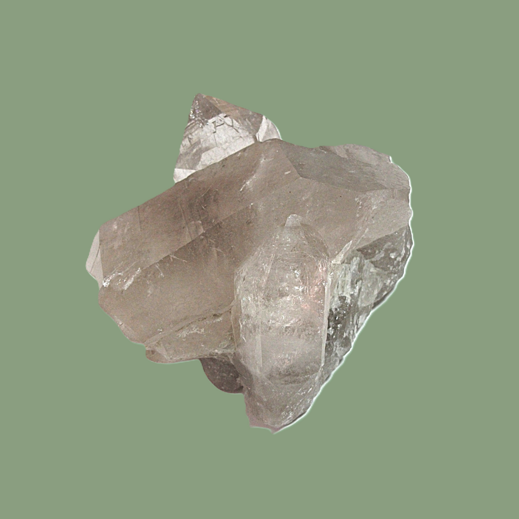Quartz Fumé « Cathédrale » – Massif du Mont-Blanc
