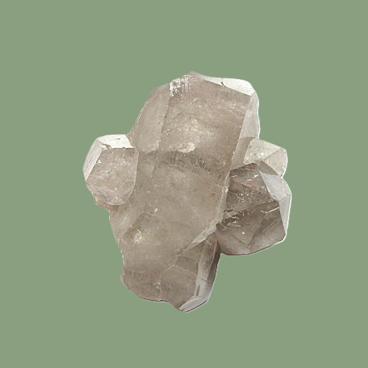 Quartz Fumé « Cathédrale » – Massif du Mont-Blanc