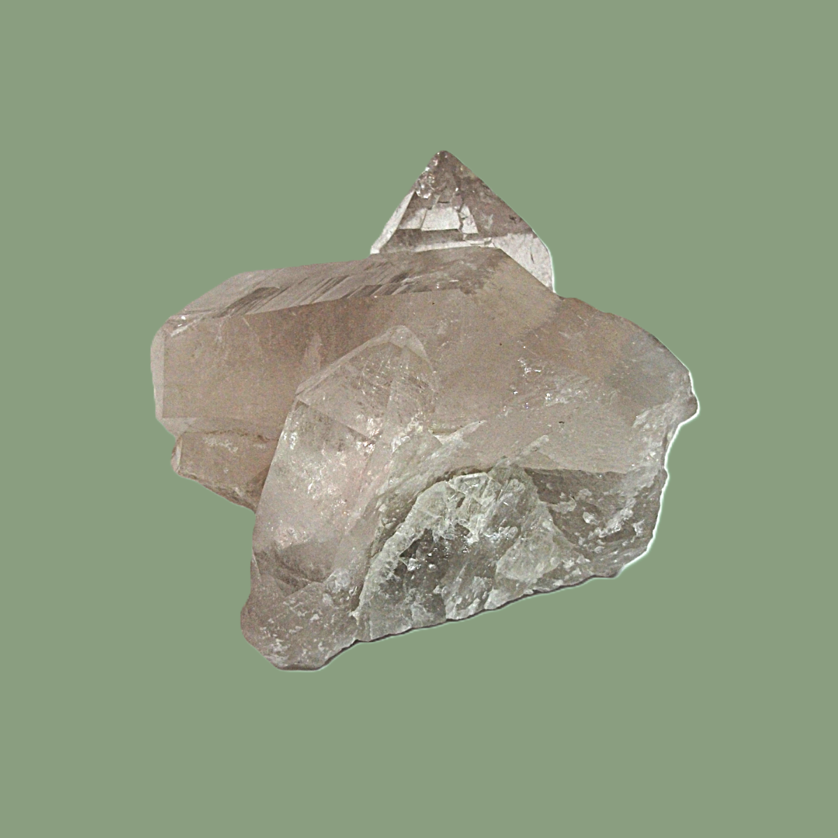 Quartz Fumé « Cathédrale » – Massif du Mont-Blanc