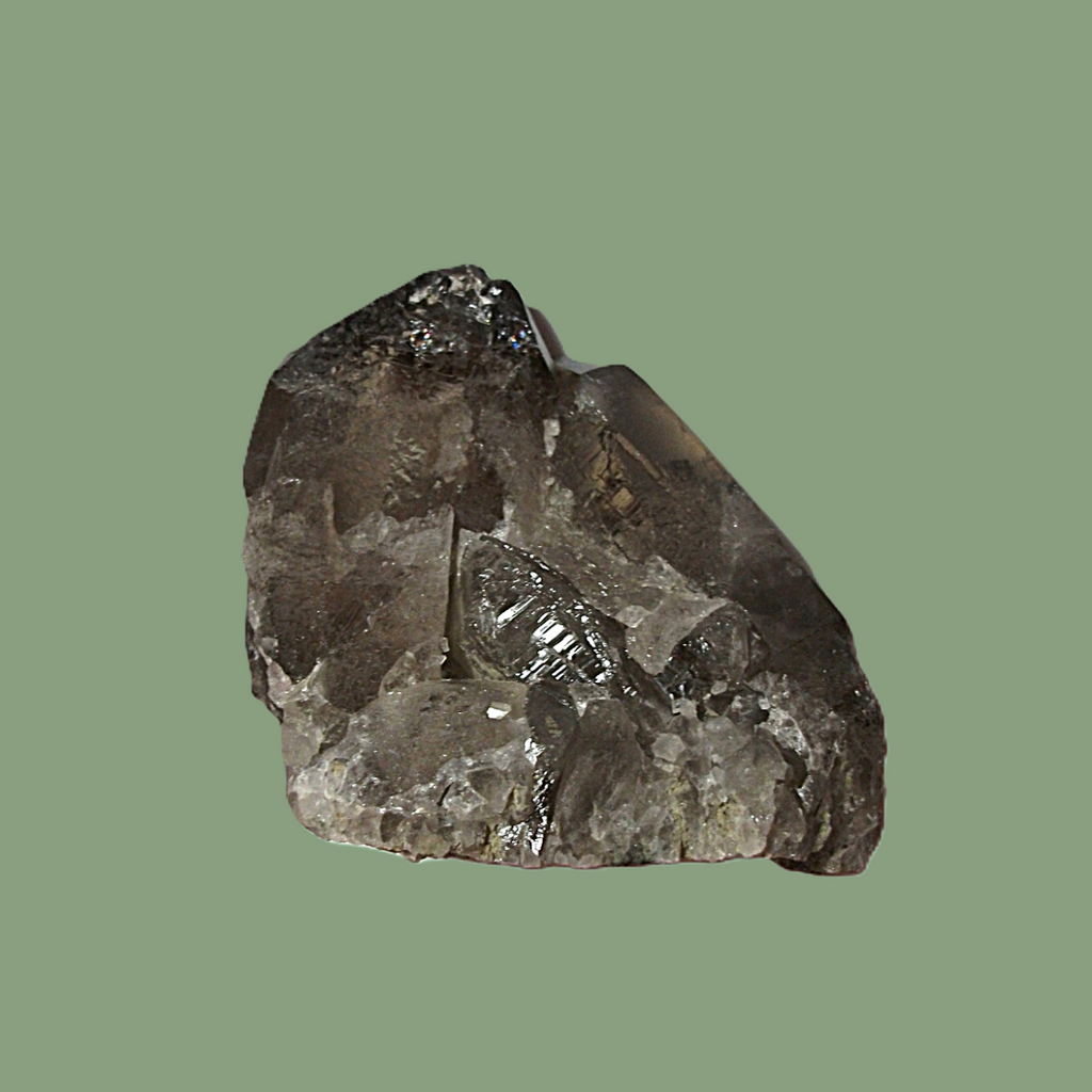 Quartz Fumé Habitus « Tessin » – Massif du Mont-Blanc
