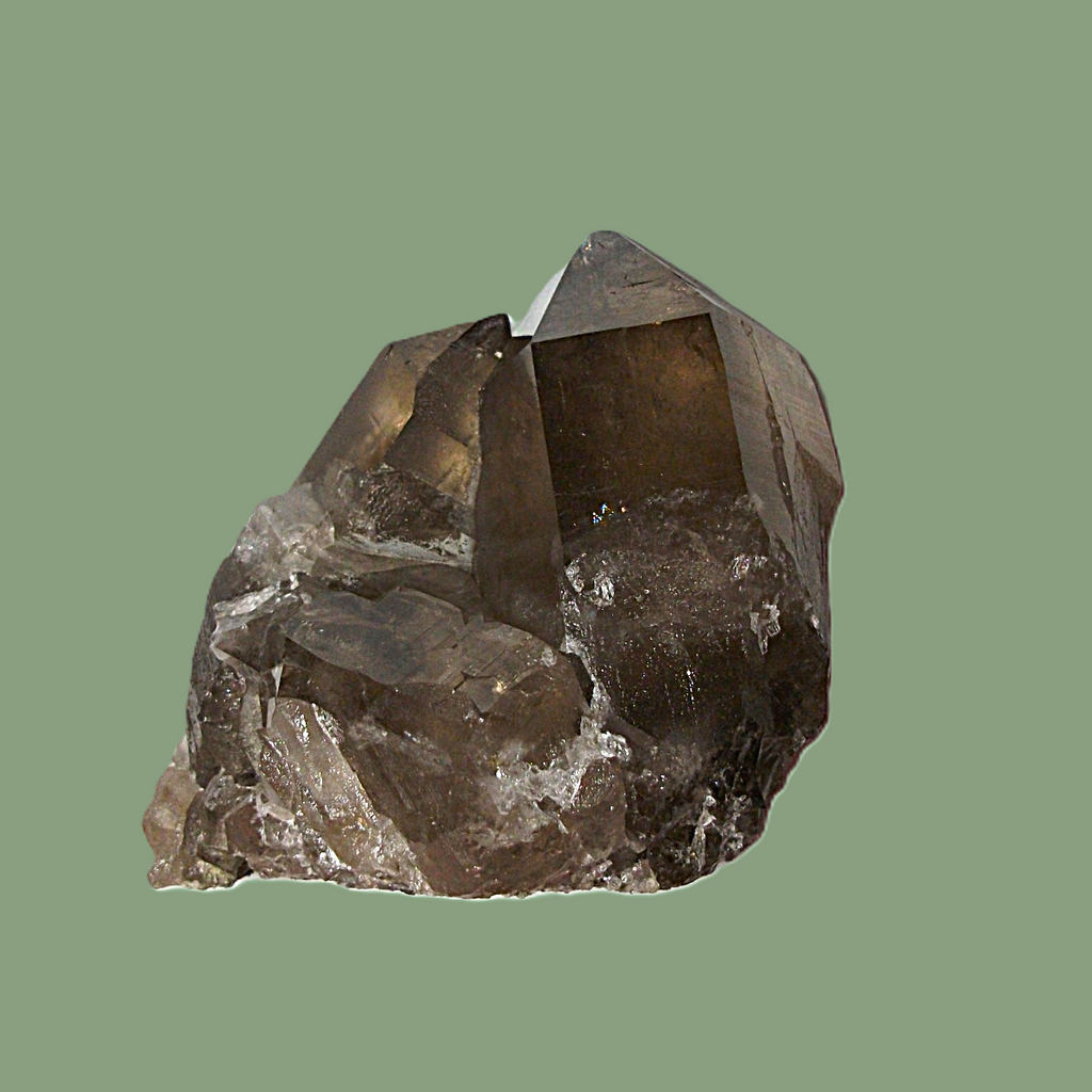 Quartz Fumé Habitus « Tessin » – Massif du Mont-Blanc