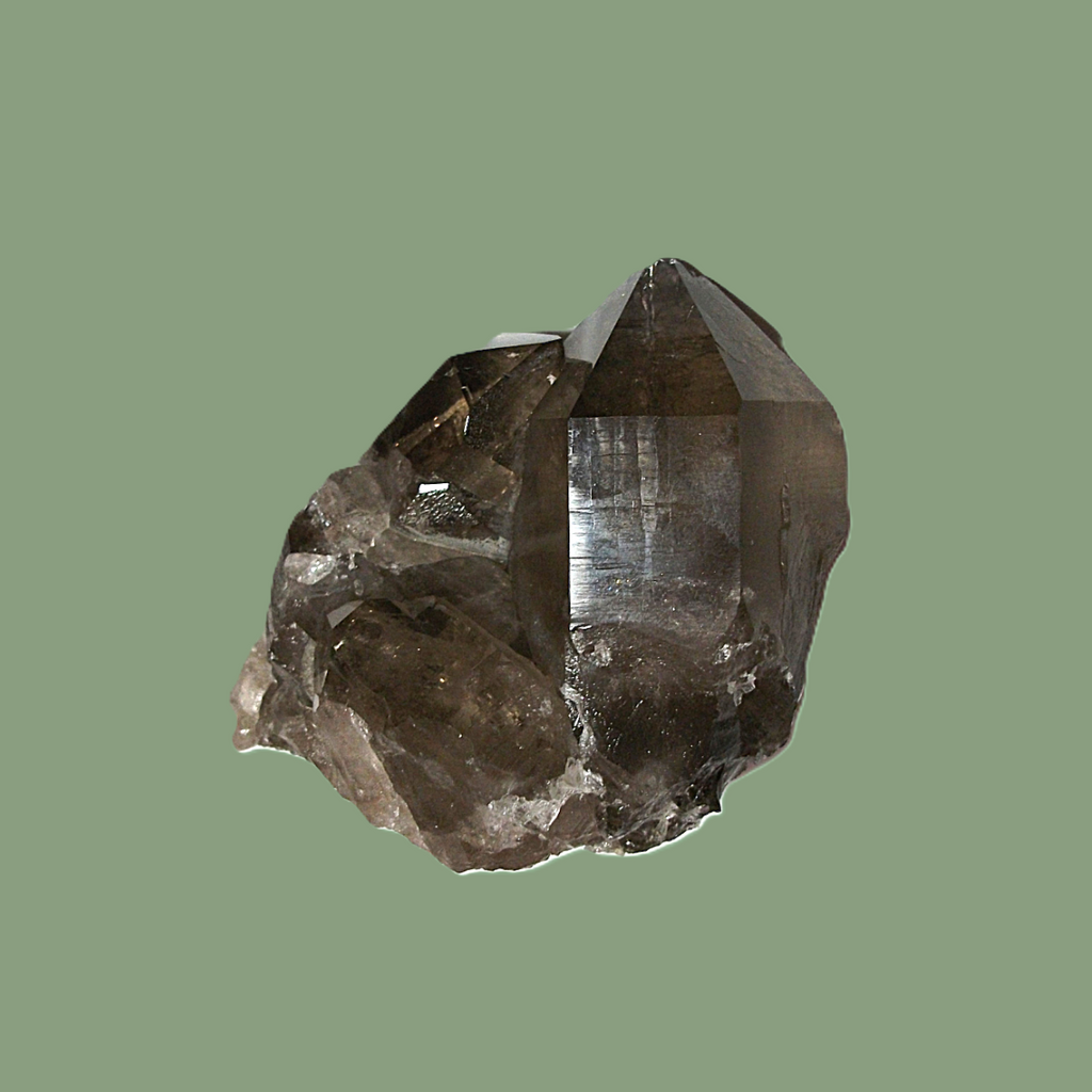 Quartz Fumé Habitus « Tessin » – Massif du Mont-Blanc