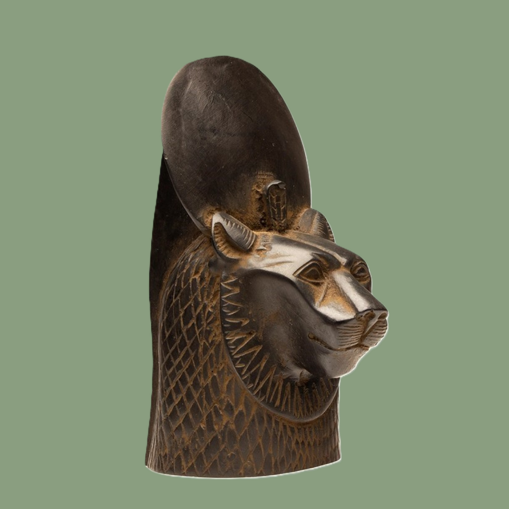 Buste de Sekhmet Noir – Déesse Égyptienne