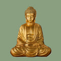 Statuette Bouddha Or