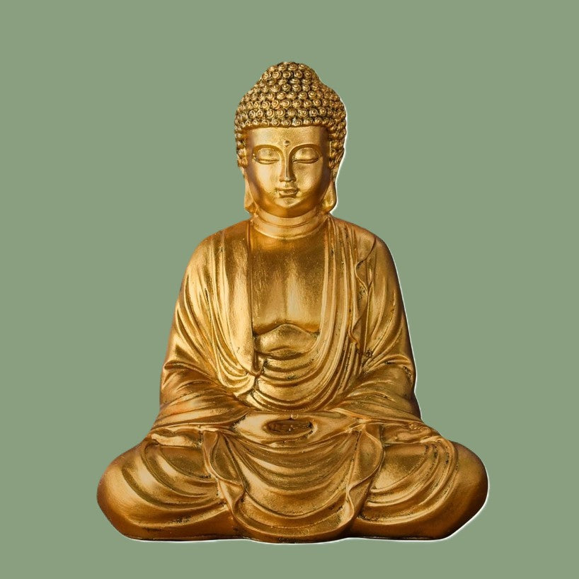 Statuette Bouddha Or