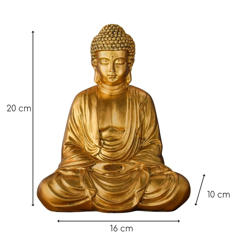 Statuette Bouddha Or