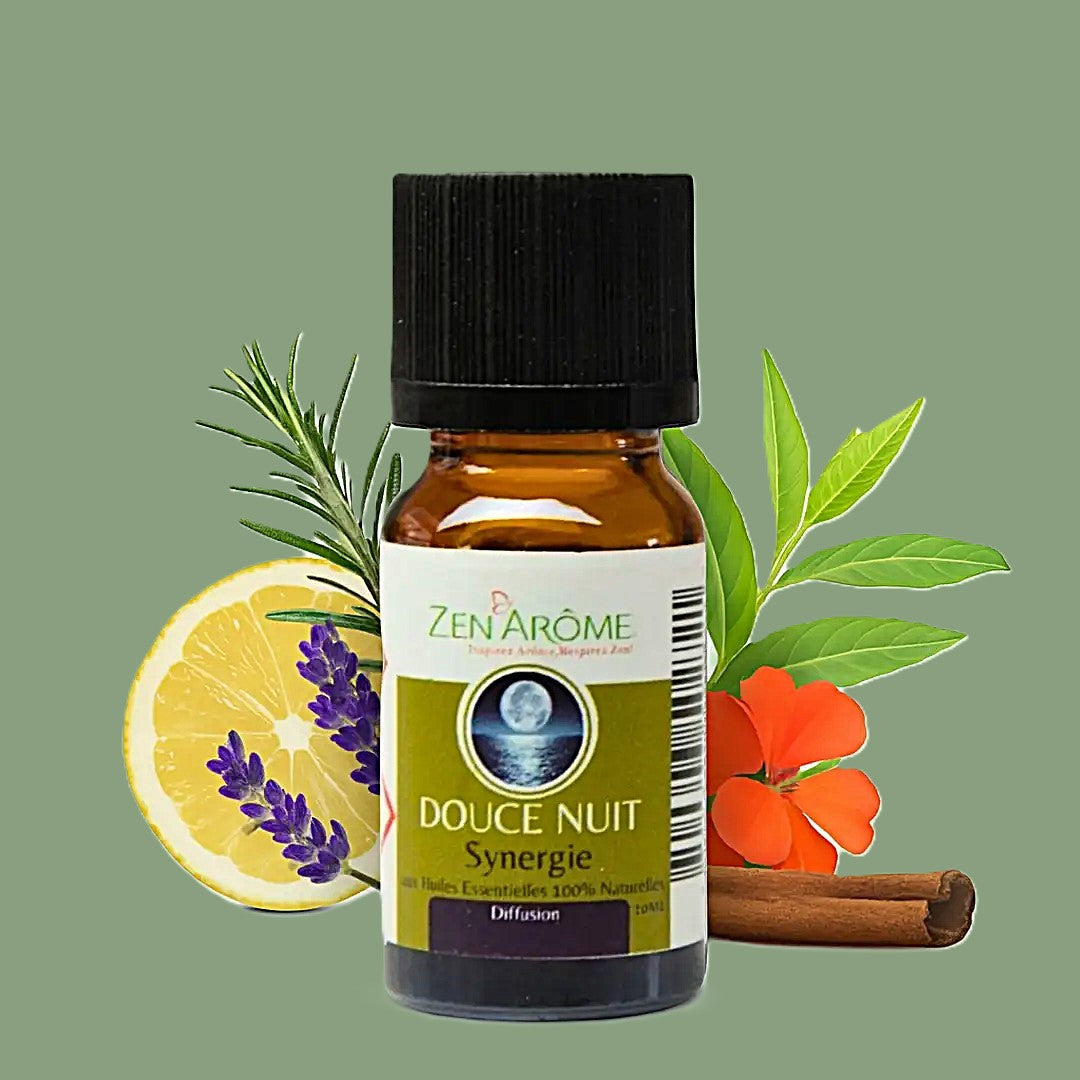 Synergie d'Huiles Essentielles Douce Nuit — à Diffuser — 10ml
