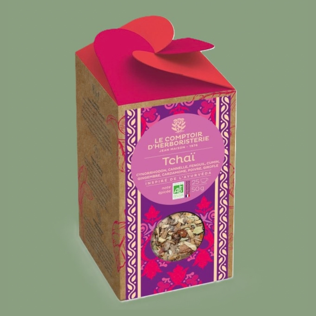 Tisane Tchaï Bio – Mélange d’épices (50 g)