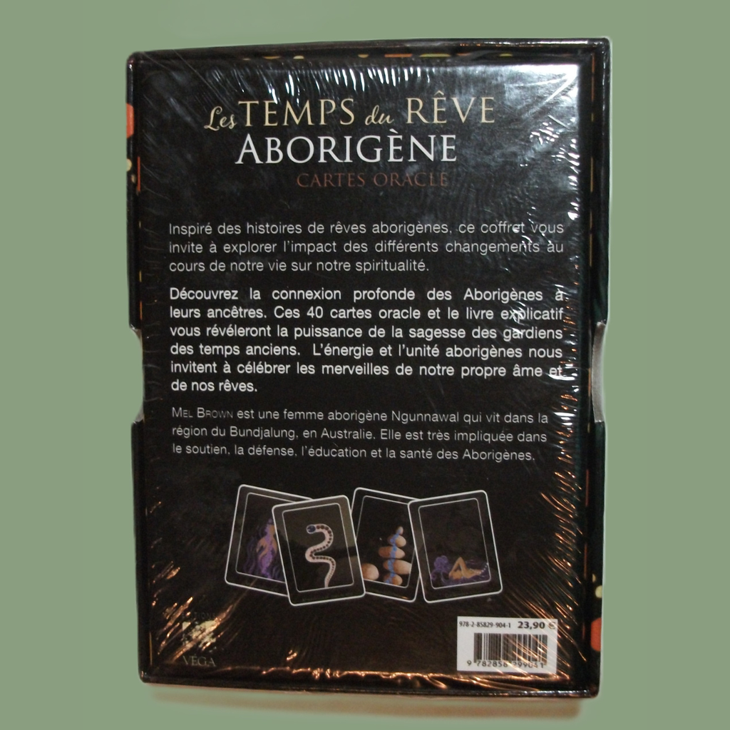 Le temps du rêve aborigène : cartes oracle
