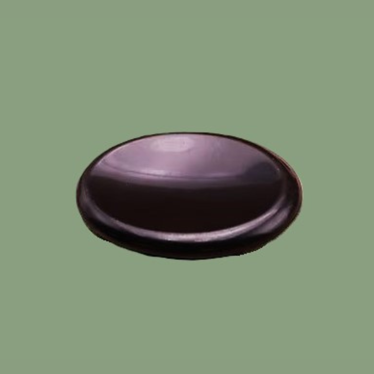 Galet Anti-Stress en Obsidienne Noire