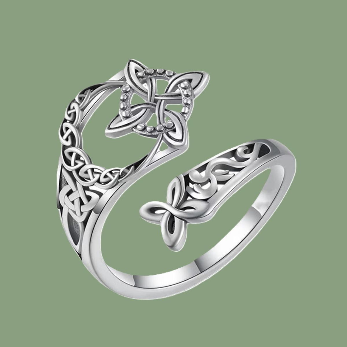 Bague Ajustable « Nœud de Bowen »