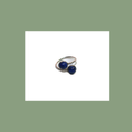 Bague Double Lapis-Lazuli et Argent 925 Réglable – Forme Ronde