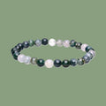 Bracelet en Agate Mousse 6mm