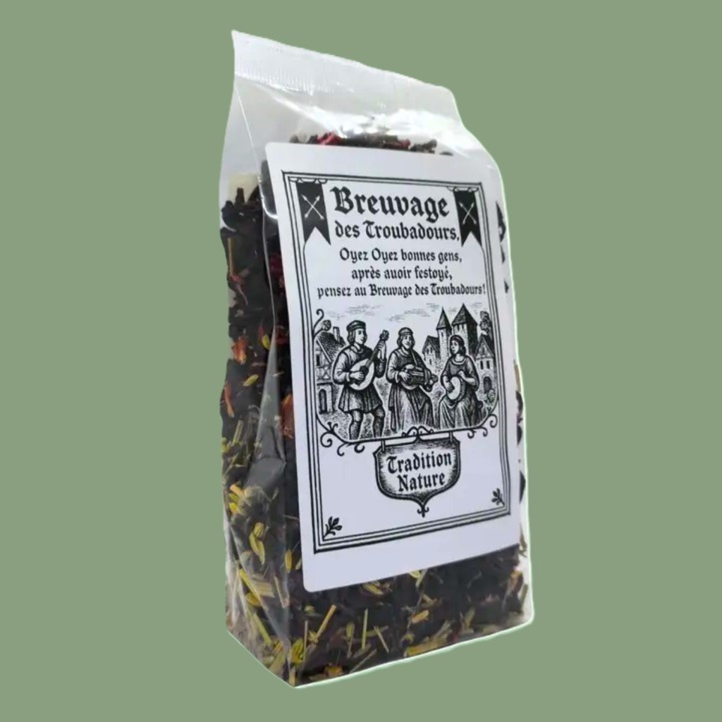 Breuvage des Troubadours – Infusion digestive aux plantes entières