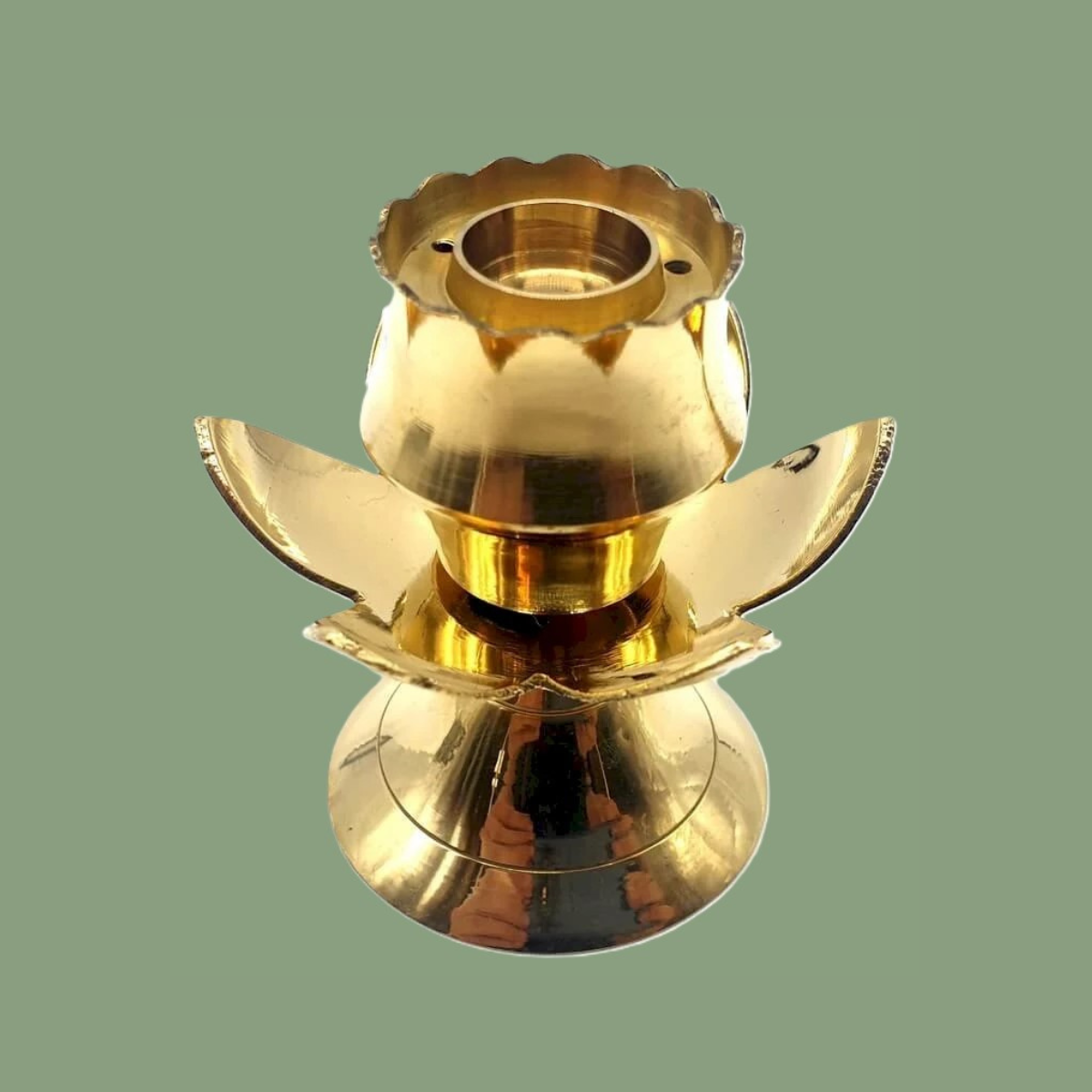 Brûleur de Résine « Lotus » en Bronze